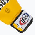 Guantoni da boxe gialli Fairtex Universal "Tight-Fit" Design 6