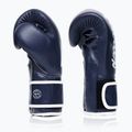 Guanti Fairtex in microfibra blu a dita nude 3
