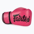 Guanti a piedi nudi Fairtex Microfiber rosa/nero 5