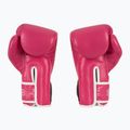 Guanti da boscaiolo Fairtex in microfibra rosa/bianco 3