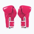 Guanti da boscaiolo Fairtex in microfibra rosa/bianco 2