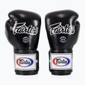Guantoni da boxe Fairtex Super Sparring - Pollice bloccato nero
