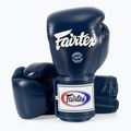 Guantoni da boxe Fairtex Super Sparring - Pollice bloccato blu 4