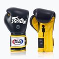 Guanti da boxe Fairtex Heavy Hitter's Mexican Style blu/giallo