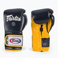 Guanti da boxe Fairtex Heavy Hitter's Mexican Style blu/giallo