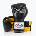 Guanti da boxe Fairtex Heavy Hitter's Mexican Style nero/giallo 4
