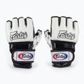 Guanti da grappling Fairtex Super Sparring bianco/nero 2