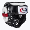Casco da boxe Fairtex Super Sparring nero/bianco