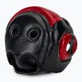 Casco da boxe Fairtex Diagonal Vision - Copertura totale della testa nero/rosso 6
