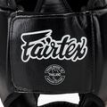 Casco da boxe Fairtex Diagonal Vision - Copertura totale della testa nero/giallo 5
