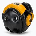 Casco da boxe Fairtex Diagonal Vision - Copertura totale della testa nero/giallo 6