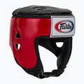 Casco da competizione Fairtex Muay Thai & Kickboxing rosso