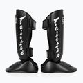 Parastinchi staccabili Fairtex, ovvero protezioni per la tibia. "Twister" nero 3