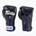 Guantoni da boxe Fairtex Stylish Angular Sparring - Pollice bloccato blu