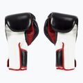 Guantoni da boxe Fairtex Stylish Angular Sparring - Pollice bloccato nero/bianco/rosso 2