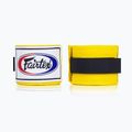 Fairtex Handwraps bende da boxe 455 cm giallo