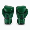 Guantoni da boxe in vera pelle Fairtex verde 3