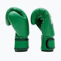 Guantoni da boxe in vera pelle Fairtex verde 3