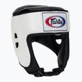 Casco da boxe Fairtex Muay Thai & Kickboxing Competition bianco