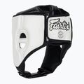 Casco da boxe Fairtex Muay Thai & Kickboxing Competition bianco 3