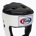 Casco da boxe Fairtex Muay Thai & Kickboxing Competition bianco 4