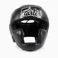 Paratesta Fairtex per casco da boxe per bambini nero 2