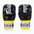 Guanti Fairtex Super Sparring Grappling nero/giallo