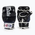 Guanti da grappling Fairtex Super Sparring nero/blu