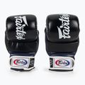 Guanti da grappling Fairtex Super Sparring nero/blu 2