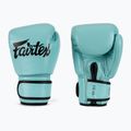 Guantoni da boxe in vera pelle Fairtex blu