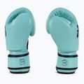 Guantoni da boxe in vera pelle Fairtex blu 4