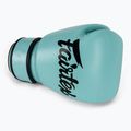 Guantoni da boxe in vera pelle Fairtex blu 5