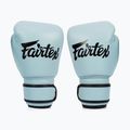 Guantoni da boxe in vera pelle Fairtex blu