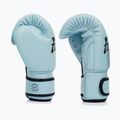 Guantoni da boxe in vera pelle Fairtex blu 3