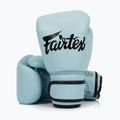Guantoni da boxe in vera pelle Fairtex blu 4