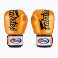 Guantoni da boxe dorati Fairtex Deluxe Tight-Fit 2