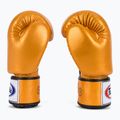 Guantoni da boxe dorati Fairtex Deluxe Tight-Fit 4