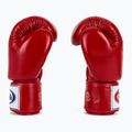 Guanti da boxe Fairtex Deluxe Tight-Fit rossi 4