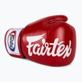 Guanti da boxe Fairtex Deluxe Tight-Fit rossi 5
