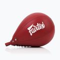 Fairtex Speed Ball SB1 rosso boxe perla 3