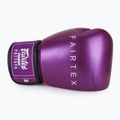 Guantoni da boxe Fairtex Metallic viola 5
