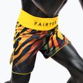 Pantaloncini da boxe Fairtex BT2002 'Tiger' giallo/nero 4