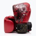 Guanti da boxe rossi Fairtex Golden Jubilee 4