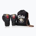 Guanti da boxe Fairtex X Tom Atencio Il cuore del guerriero Boxe carbone 2