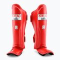 Protettori per tibia e piede YOKKAO Matrix rosso 2