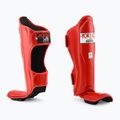 Protettori per tibia e piede YOKKAO Matrix rosso 3