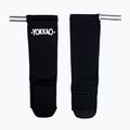 YOKKAO Protezioni tibia Muay Thai Boxe cotone nero 2