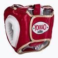 Casco sportivo da combattimento YOKKAO Training Headguard rosso 3