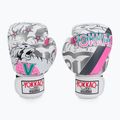 Guanti da boxe bianchi YOKKAO 90'S