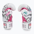 Guanti da boxe bianchi YOKKAO 90'S 4